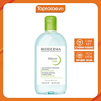 Nước tẩy trang dành cho da dầu, da mụn BIODERMA Sébium H2O 500ml