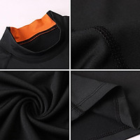 Áo lót thể thao nam tay dài ôm sát bằng vải Polyester và Spandex đàn hồi cao, mềm mại,thoáng khí