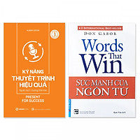 Combo 2 cuốn:  Kỹ Năng Thuyết Trình Hiệu Quả, Sức Mạnh Của Ngôn Từ