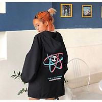 Áo khoác dù ulzzang In Hình Studios dành cho nam nữ Có 2 màu, Dù form rộng Có Mũ jacket unisex