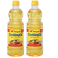 Combo 2 chai dầu thực vật Tường An Cooking Oil ( 1 lít / chai )