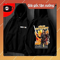 Mẫu áo HOODIE in hình Hayato Free Fire cực HOT