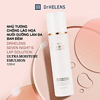 Nhũ Tương Chống Lão Hoá Nuôi Dưỡng Làn Da Ban Đêm DrHelens Seven Night's Lap Solution Ultra Moisture Emulsion 120ml