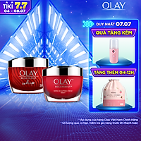 Combo Kem Dưỡng Ban Đêm OLAY Regenerist 50g + Kem Dưỡng da chống nắng WHIP UV Regenerist