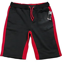 Quần Short Nam Bo Lưng Phối Viền Thời Trang Màu Đen Thời Trang - TC03787
