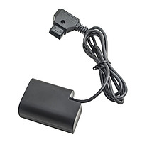 D Tap on DMW DCC12 DC Coupler DMW BLF19E Dummy Battery for Lumix