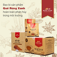 Trà Quế giúp giảm cân, giúp lưu thông máu,tăng kháng thể, ổn định đường huyết, ngủ ngon, hơi thở thơm hương Quế Rừng Xanh- Quế rừng Trà Bồng Quảng Ngãi, món quà về sức khỏe và tinh thần