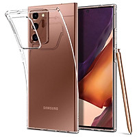 Ốp lưng silicon dẻo cho Samsung Galaxy Note 20 Ultra hiệu Ultra Thin siêu mỏng 0.6mm - Hàng nhập khẩu