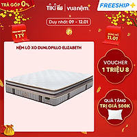 Nệm lò xo túi Dunlopillo Elizabeth mềm mại, dẻo dai, thoải mái tối ưu - Hệ thống viền quanh 4 góc giúp nệm không xẹp lún