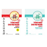 Combo 2 cuốn minna no nihongo giáo trình và bản dịch tập 1(Tiếng Nhật Cho Mọi Người – Trì