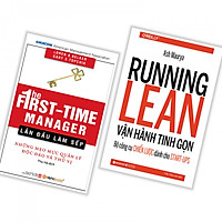 Combo sách kinh doanh thật dễ dàng : The First time manager lần đầu làm sếp - Những mẹo mực quản lý độc đáo và thú vị + Running learn vận hành tinh  gọn bộ công cụ chiến lược dành cho Start- up - Tặng kèm bookmark thiết kế
