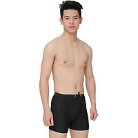 Quần bơi nam cao cấp Narsis Q0004 màu kẻ đen