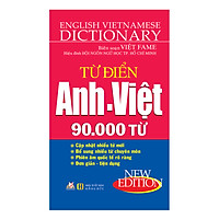 Từ Điển Anh – Việt 90.000 Từ (Vl) – Tái Bản