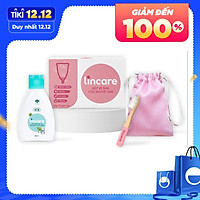 Combo 4 sản phẩm Lincare vệ sinh và bảo quản cốc nguyệt san (Full)