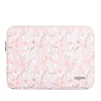 Pink Floral Pattern Laptop Bag Waterproof Tablet iPad Sleeve Case For Macbook Air Pro 11/12/13/14/15 inch