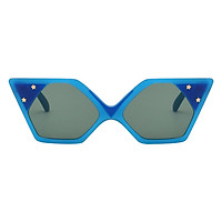 Vintage Womens Sunglasses Triangle Sunglass Mens Eyewear Cat Eye Sun Glasses