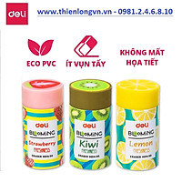 Bộ sưu tập 3 viên gôm tẩy hoa quả Deli - 01400