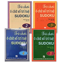 Combo trò chơi ô chữ số trí tuệ Sudoku - Tập 2-5 (4 cuốn)