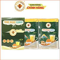 Set 2 gói Tinh bột nghệ Canxi Honimore 16g- Tiện dụng pha cùng nước ấm - Thơm ngon - Da đẹp - Chắc xương