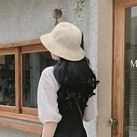 Mũ cói chữ M thời trang cực xịn, cực xinh