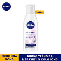 Nước Cân Bằng NIVEA Extra White Dưỡng Trắng Da & Se Khít Lỗ Chân Lông (200ml) - 86720
