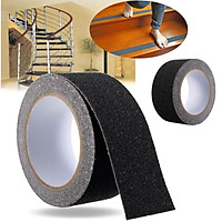 Black / Grey / White / Black and yellow -- 10CM * 1M Roll Safety Non Skid Tape Anti Slip Tape Sticker Grip