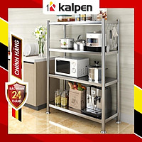 KỆ INOX Nhà Bếp Để Đồ Đa Năng 3 Tầng 4 Tầng 5 Tầng Thông Minh Kalpen,KIN