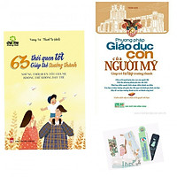Combo 2 Cuốn: 63 Thói Quen Tốt Gíup Trẻ Trưởng Thành + Phương Pháp Gíao Dục Con Của Người Mỹ - Tặng Kèm Bookmark AHA