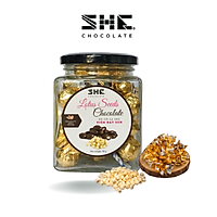 Socola Viên HẠT SEN 90G SHE Chocolate -Thơm, ngon. Đặc biệt giòn tan