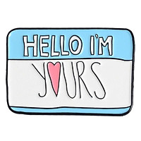 Pin cài áo Hello I'm Yours, I'm Cuter Than You - GC064