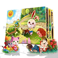 CHỌN MẪU- Ghép hình Puzzle 60 mảnh bảng gỗ nhiều mẫu siêu đẹp - Link 1