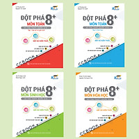 Combo sách đột phá 8+ thi THPT quốc gia khối B: Toán – hóa – sinh