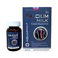 Phát triển chiều cao, cải thiện còi xương cho trẻ em - CALCIUM MILK - Hộp 60 viên