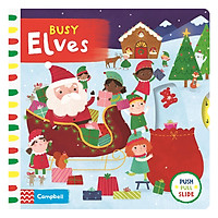 Cambell Fush Full Slide Series: Busy Elves (Christmas books)