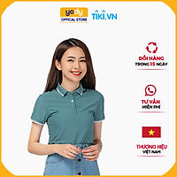 Áo phông polo nữ YODY bo kẻ chất liệu Airycool mát lạnh thoáng khí và thấm hút tốt - APN4014