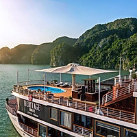 Trải Nghiệm Kỳ Nghỉ Tuyệt Vời Với Tour Du Lịch 2 Ngày 1 Đêm Trên Du Thuyền Heritage Cruises 5 Sao Đẳng Cấp Thăm Vịnh Hạ Long (Chèo Thuyền Kayak, Thăm Vịnh Hạ Long)