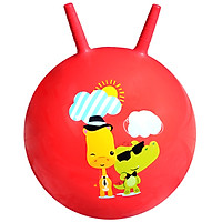Fisher Price Toy Children's toy ball baby jumping ball 45cm (red donated inflatable foot pump) F0701H4