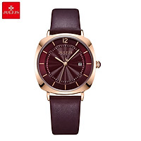 Đồng Hồ Nữ JA-1190LC Julius Hàn Quốc Dây Da
