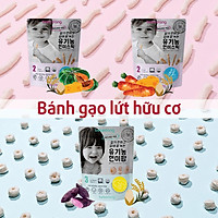 Combo Bánh Ăn Dặm Gạo Lứt Phô Mai Bebedang Cho Bé Nhập Khẩu Hàn Quốc (3 bịch)