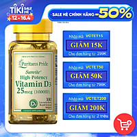 Thực phẩm bảo vệ sức khỏe bổ sung vitamin D3