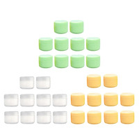 30x Empty Leakproof Cream Moisturizer Ointment Sample Container Jars 20/50/100g