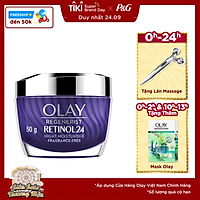 Kem dưỡng ẩm Tái tạo và Ngăn ngừa lão hoá Olay Regenerist Retinol24 50g