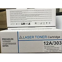 Hộp mực 12A/303 cho máy in HP LaserJet 1010/ 1015/ 1018/ 1020/ 3020/ 3030/ M1319f MFP Canon LBP 2900/ 3000 - Hàng nhập khẩu
