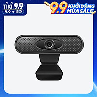 1080P Full HD Webcam with Video and Built-In Stereo Microphones for Desktop or Laptop Webcam