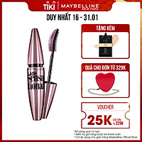 Mascara Dài Mi Và Tơi Mi Tự Nhiên Maybelline New York Lash Sensational Waterproof Chuốt Mi Không Lem Không Trôi 10ml