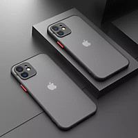 Ốp Lưng Iphone Cao Cấp Silicon Đen Mờ - Dành Cho Iphone X/XS/11/12/12Pro/12Promax