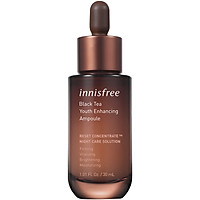 Tinh Chất Phục Hồi Da Và Chống Lão Hóa Từ Trà Đen Innisfree Black Tea Youth Ampoule 30ml - 131172563