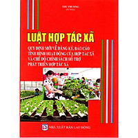 LUẬT HỢP TÁC XÃ - QUY ĐỊNH MỚI VỀ ĐĂNG KÝ BÁO CÁO TÌNH HÌNH HOẠT ĐỘNG CỦA HỢP TÁC XÃ VÀ CHẾ ĐỘ CHÍNH SÁCH HỖ TRỢ PHÁT TRIỂN HỢP TÁC XÃ