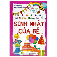 Bé Tô Màu Theo Chủ Đề - Sinh Nhật Của Bé