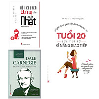 ComBo 3 Cuốn: Tuổi 20, Sức Hút Từ Kỹ Năng Giao Tiếp + Nói Chuyện Thú Vị Như Người Nhật + Dale Carnegie - Bậc Thầy Của Nghệ Thuật Giao Tiếp